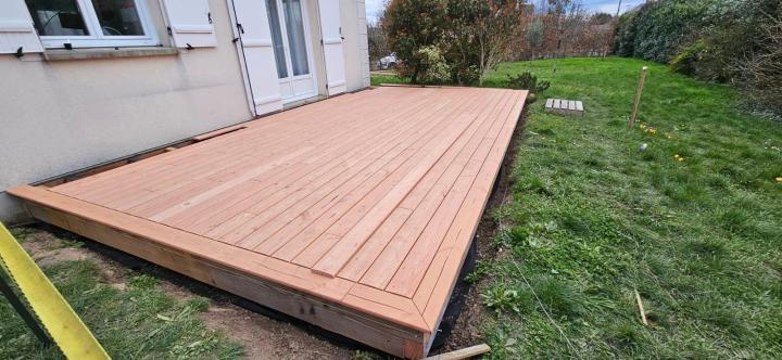 Création de terrasse bois Fleury-les-Aubrais